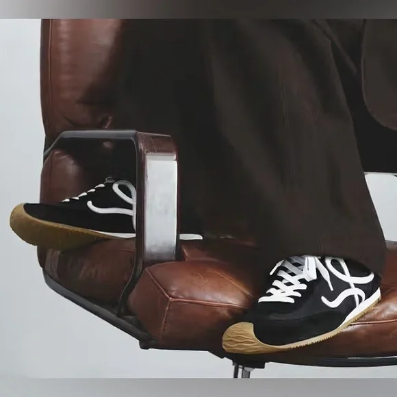 Loewe Ballet Runner 2.0 in nylon and calfskin - Picture 12 of 12